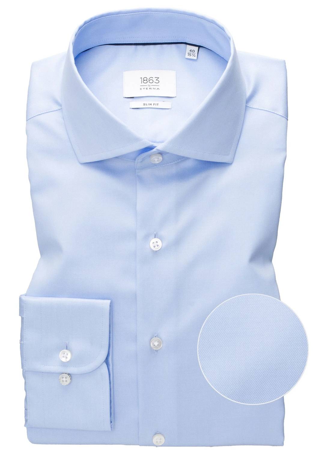 Luxury Slim Fit Twill Dress Shirt