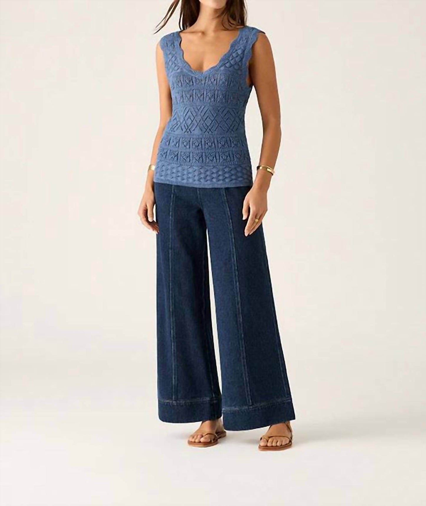 Mos the Label - Bruna Pointelle Top - Rack Hunt -