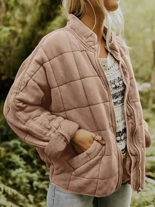 Sweet as a Peach - Quilted Winter Jacket - Rack Hunt -