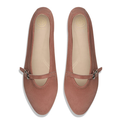Women's Natalie Mary Jane Strap Detail Flats