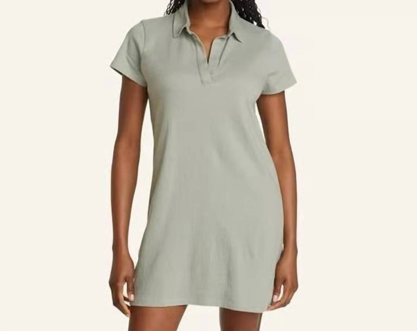 Thistle Tex Short Sleeve Shirt Mini Dress - Plus