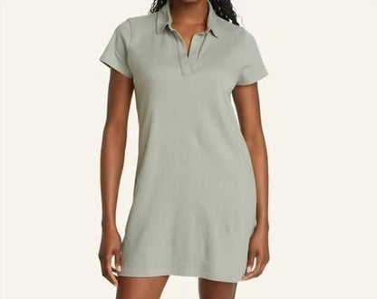 Thistle Tex Short Sleeve Shirt Mini Dress - Plus