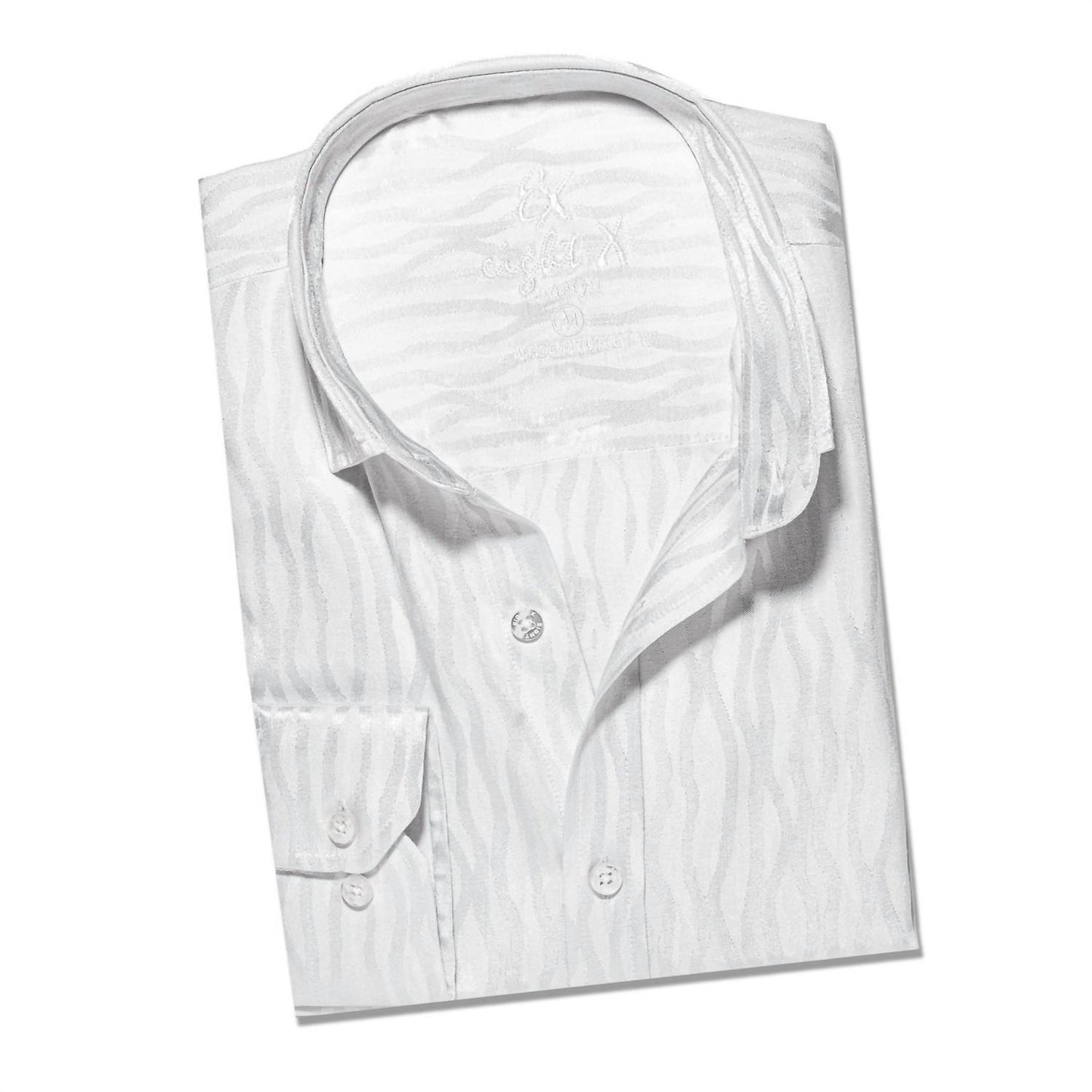 Men's Hot Streak Jacquard Long Sleeve Button Down