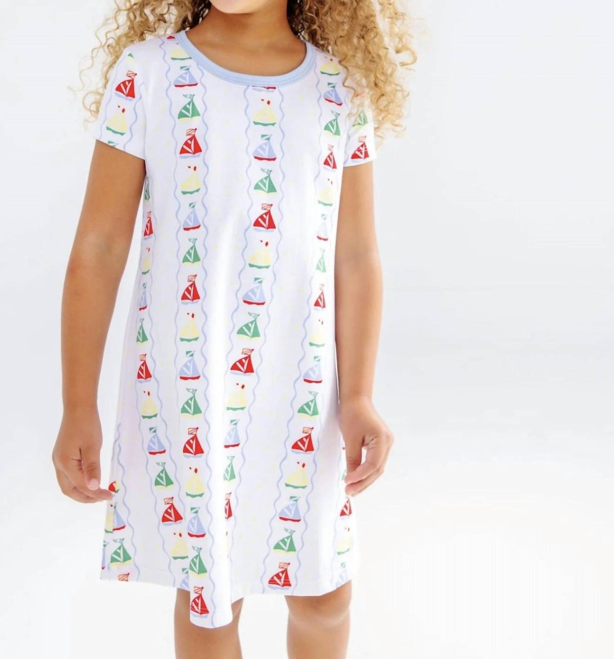 Short Sleeve Polly Play Dress