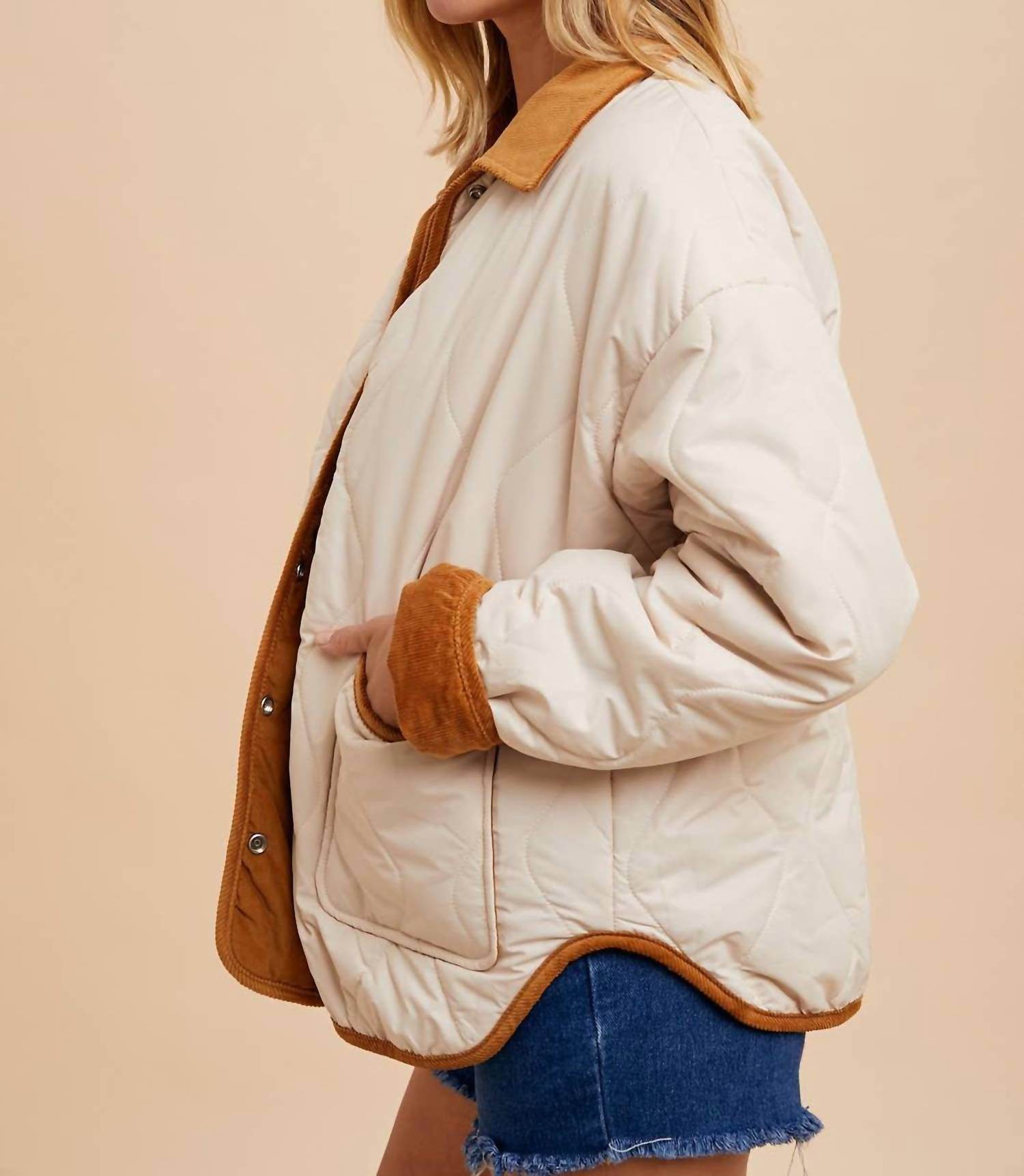 BABE - Renee Reversible Quilted Jacket - Rack Hunt -