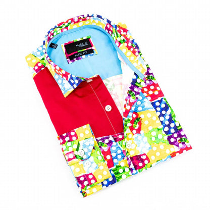 Domino Effect Button Down Shirt