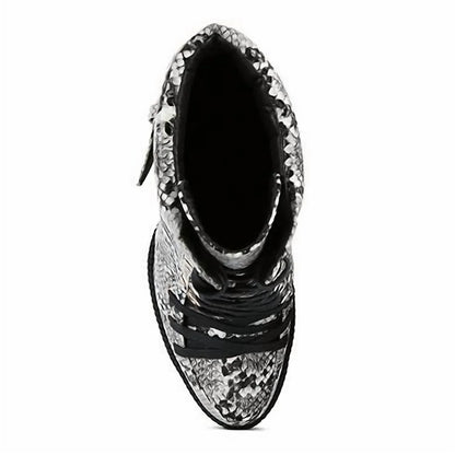 London Rag - Women's Spruce Motorcyle Heeled Boot - Rack Hunt