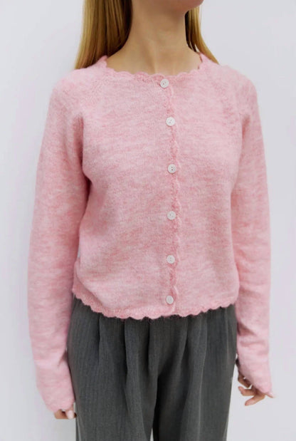 Natalia Raglan Long Sleeves Cardigan