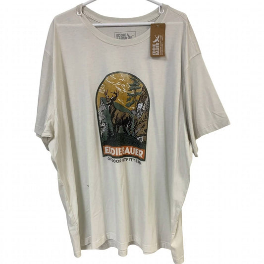 Men's Forest Deer Short Sleeve Tee - Plus