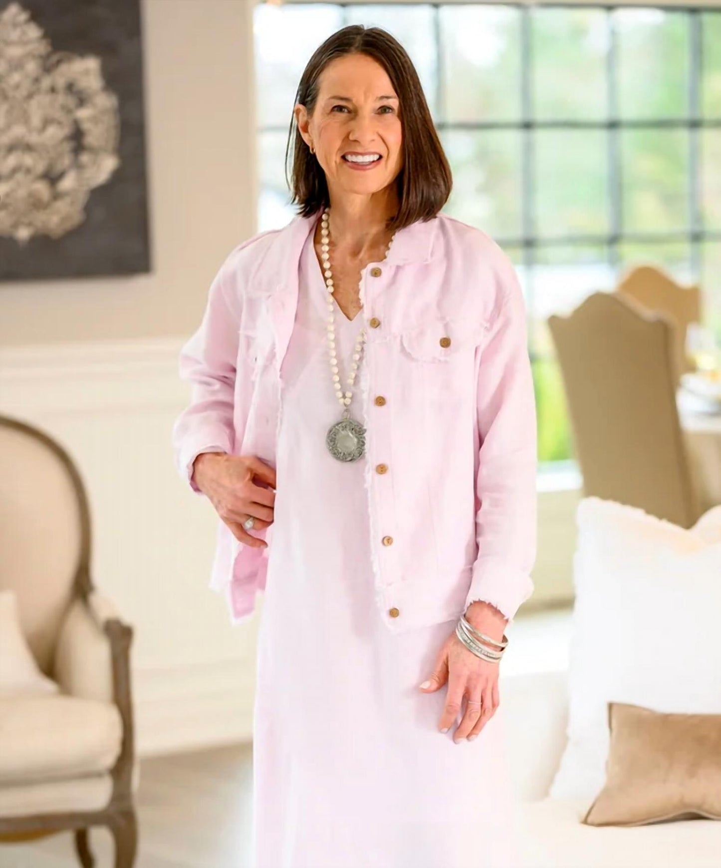 Jessie Linen Jacket