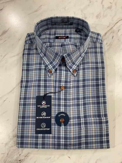 Batton - Men's Axton Cotton Long Sleeve Shirt - Rack Hunt