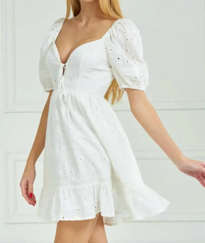 Azura - Mini Empire Waist Dress - Rack Hunt