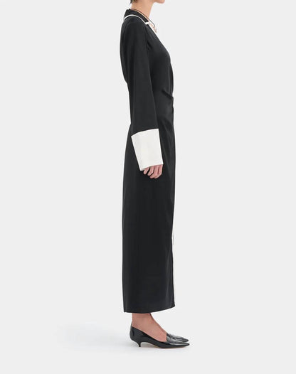 Yasmine Wrap Shirt Dress