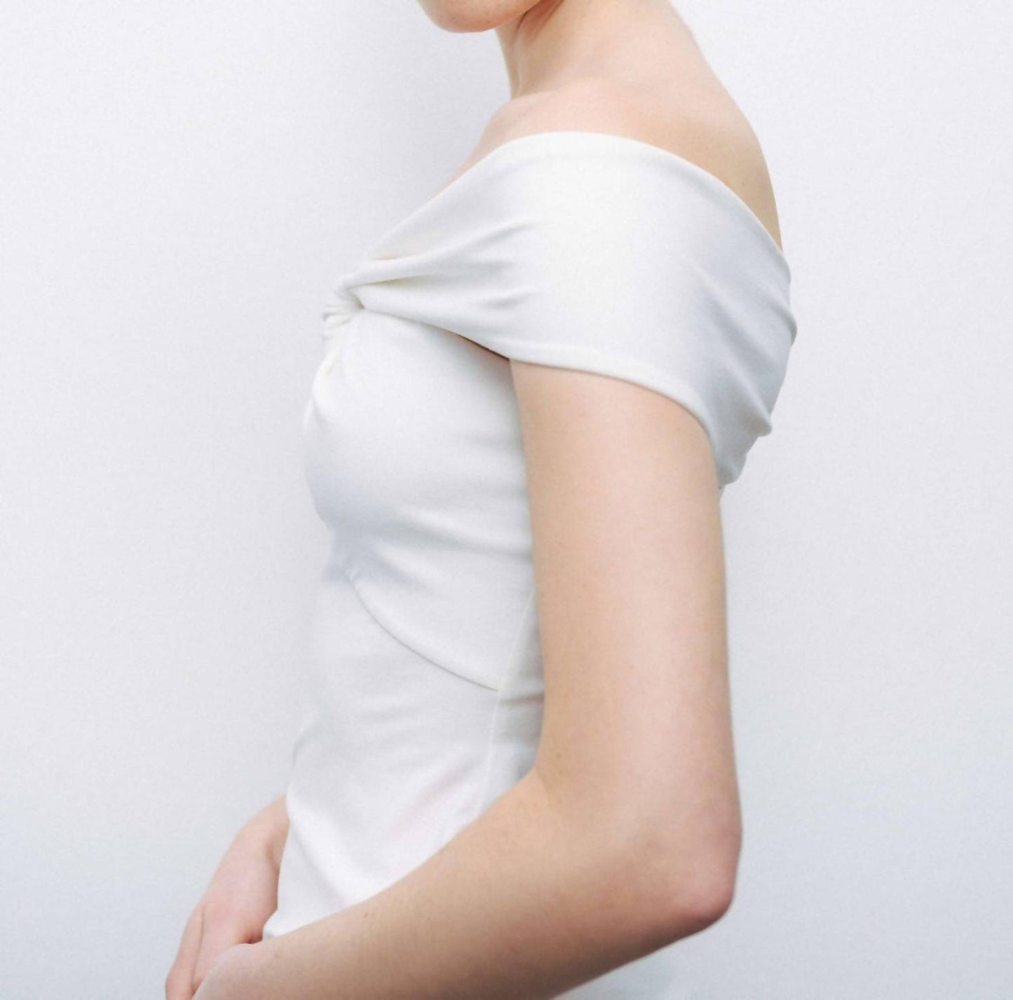 Linea Twist Off-shoulder Blouse