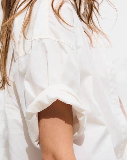 Aisla Short Sleeve Button Down Top
