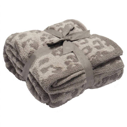Leopard Pattern Ultra-soft Throw Blanket