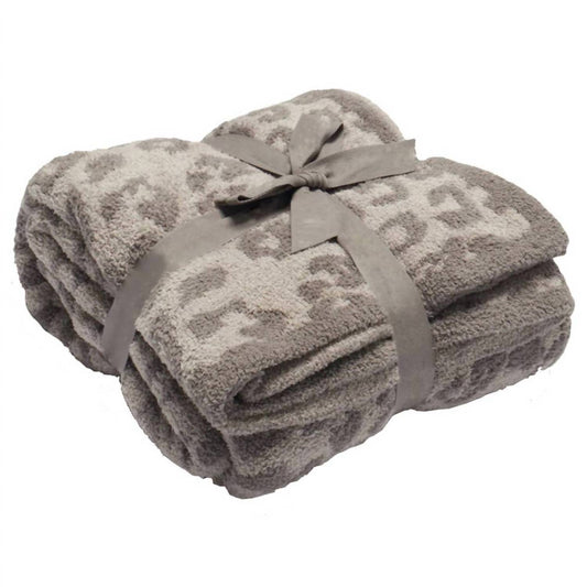 Leopard Pattern Ultra-soft Throw Blanket