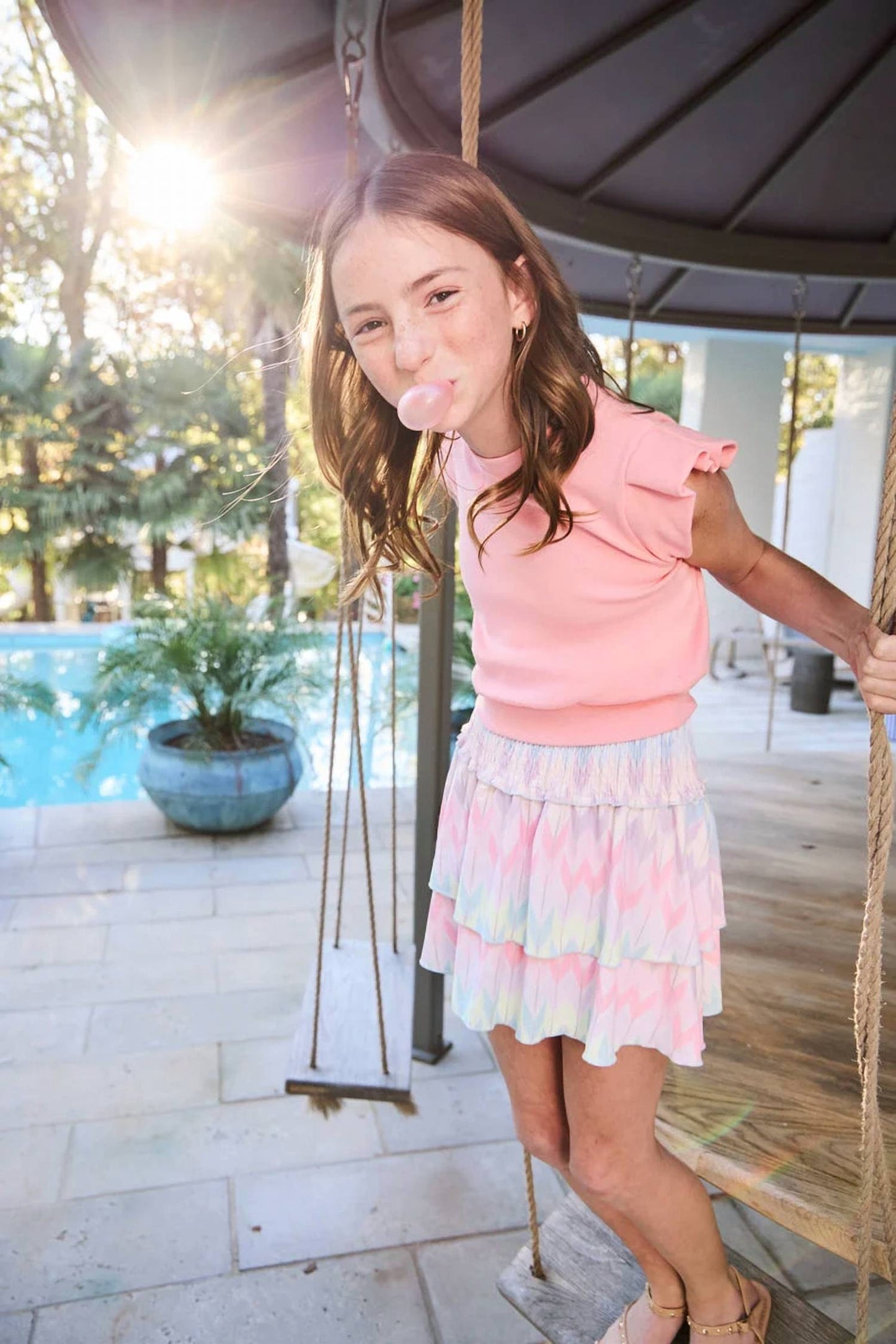 Girl's Scottie Skirt