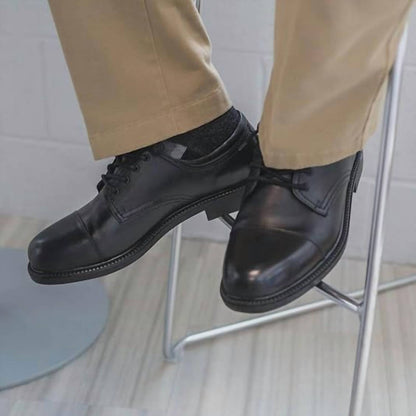 Men's Gordon Leather Dress Casual Cap Toe Oxford Shoe