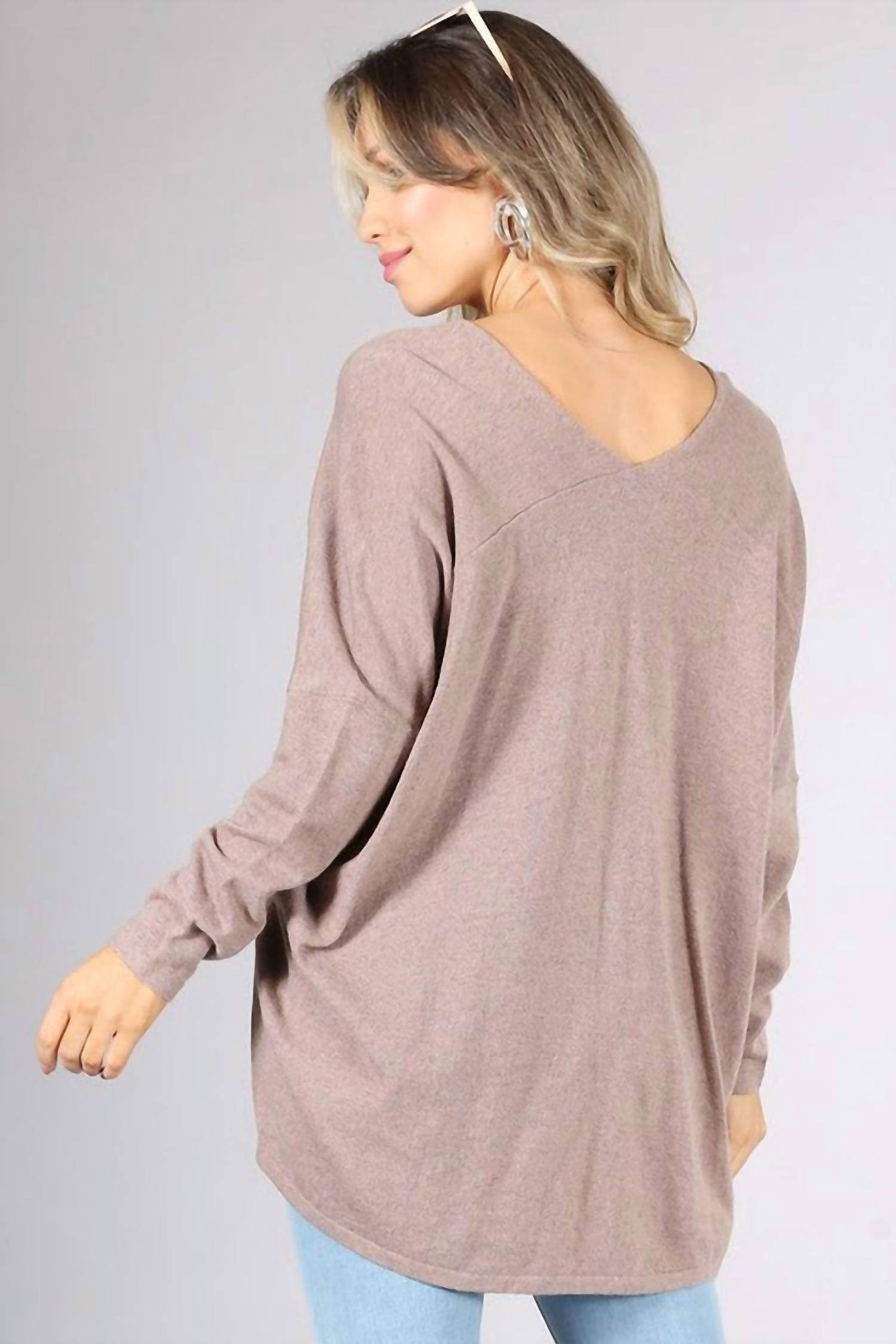 BLVD - Taylor Oversized Dolman Sleeve Top - Rack Hunt -