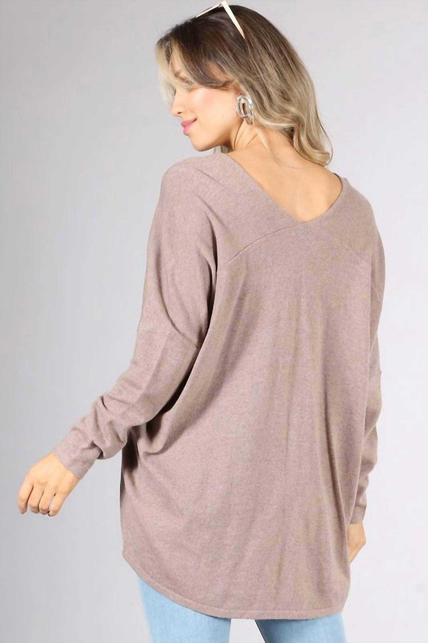 BLVD - Taylor Oversized Dolman Sleeve Top - Rack Hunt -