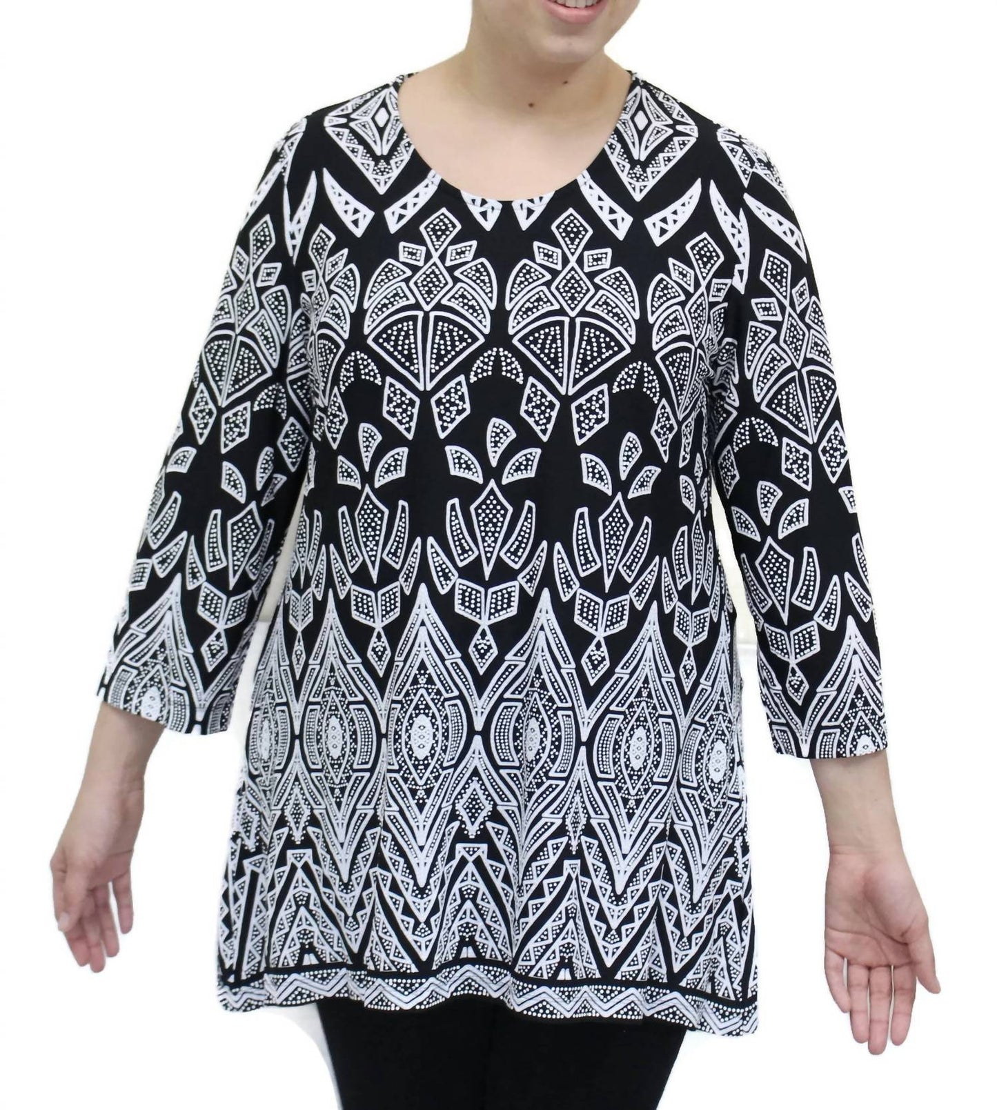 Women's Mari Print Top