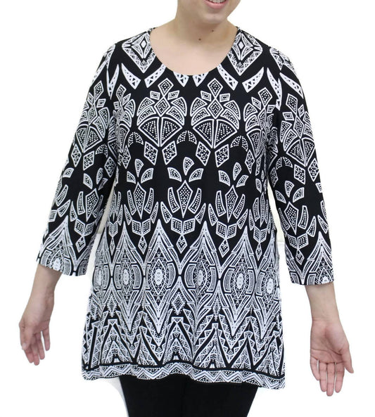 Women's Mari Print Top