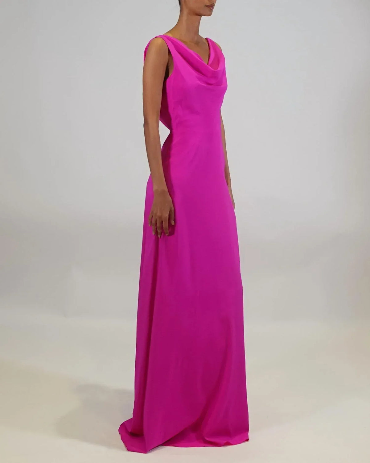 Azeeza - Saunder Charmeuse Gown - Rack Hunt