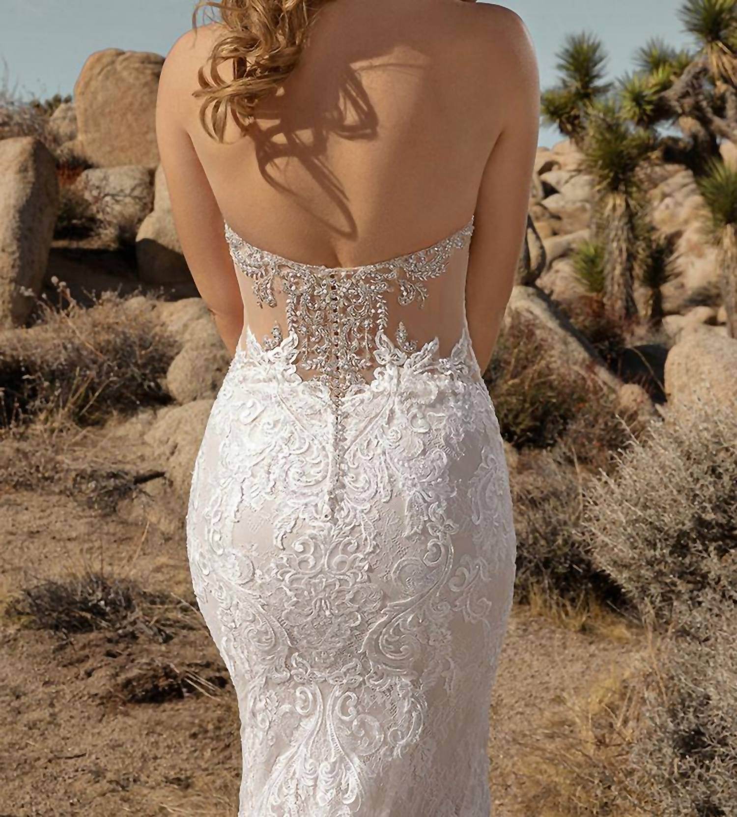 Ivoire by Kitty Chen - Glenda Sheer Mesh Dress - Rack Hunt