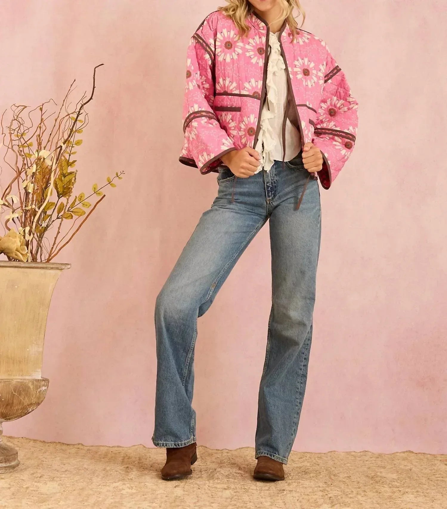 BROOKS AVENUE - Eloise Reversible Quilted Jacket - Rack Hunt