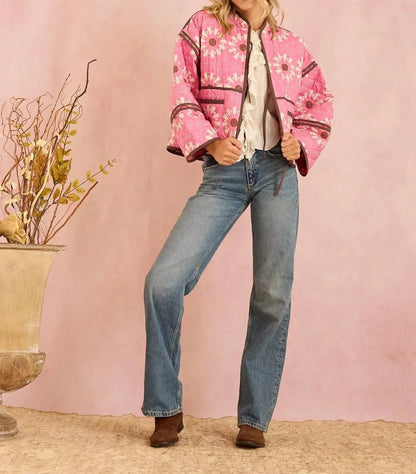 BROOKS AVENUE - Eloise Reversible Quilted Jacket - Rack Hunt