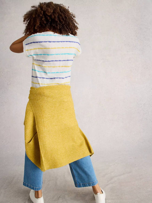Nelly Notch Stripe Tee