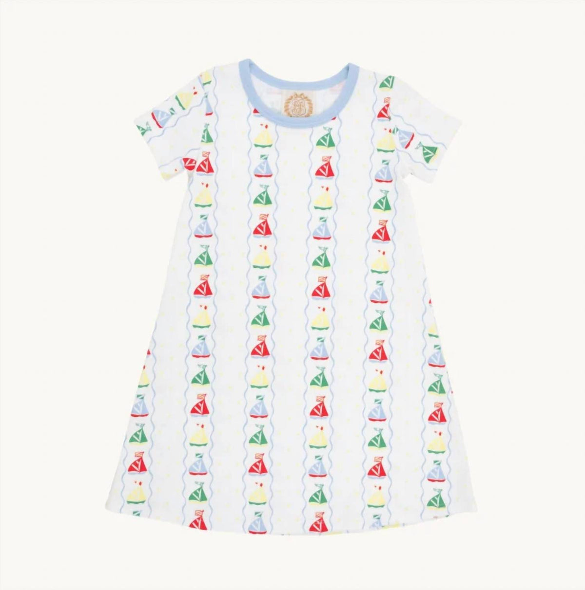 Short Sleeve Polly Play Dress