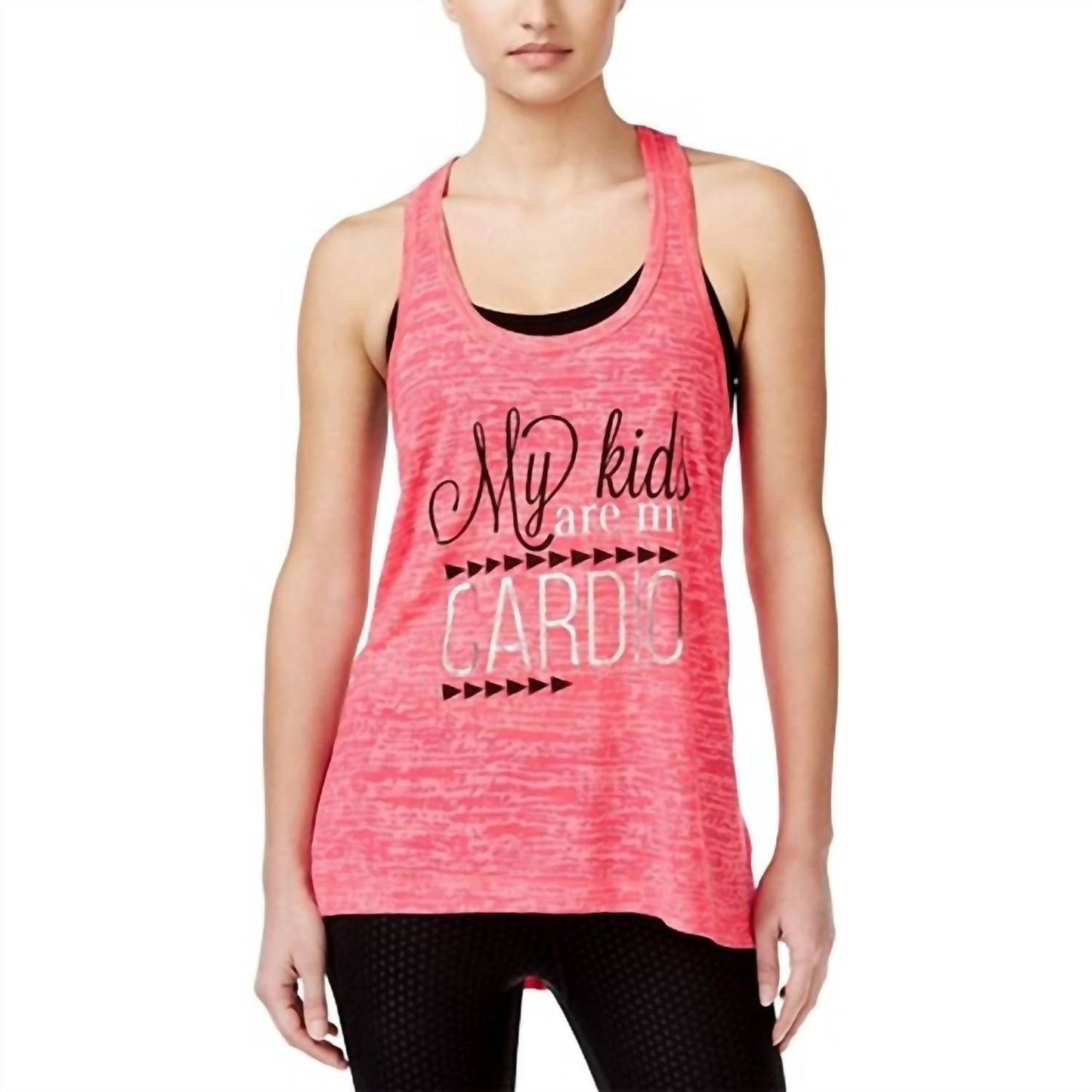 Mommy And Me Graphic Burnout Tank Top
