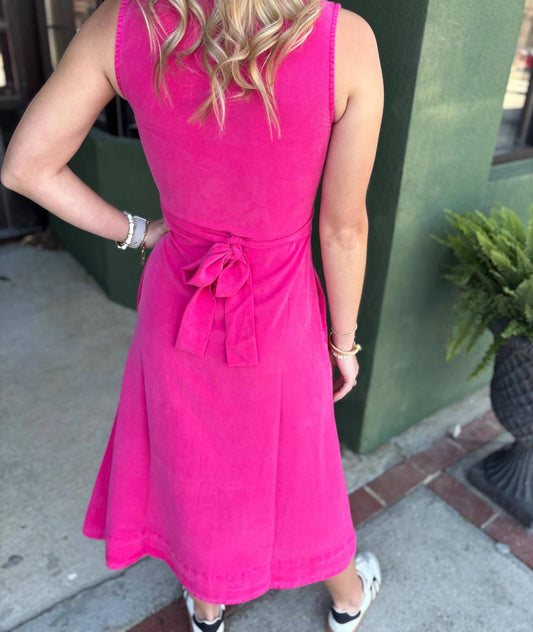 Belted Maxi Dress