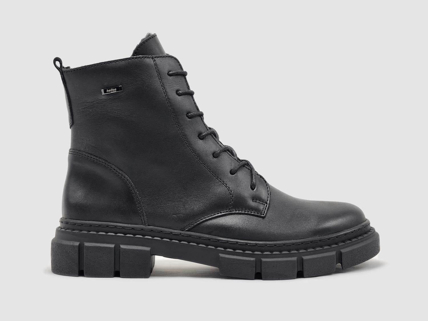 Helios - Women's Hebe Fur-lined Zip-up Leather Boots - Rack Hunt