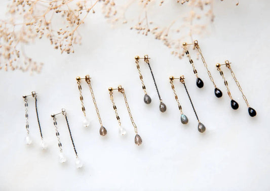 Women's Double Trouble Gem Earrings