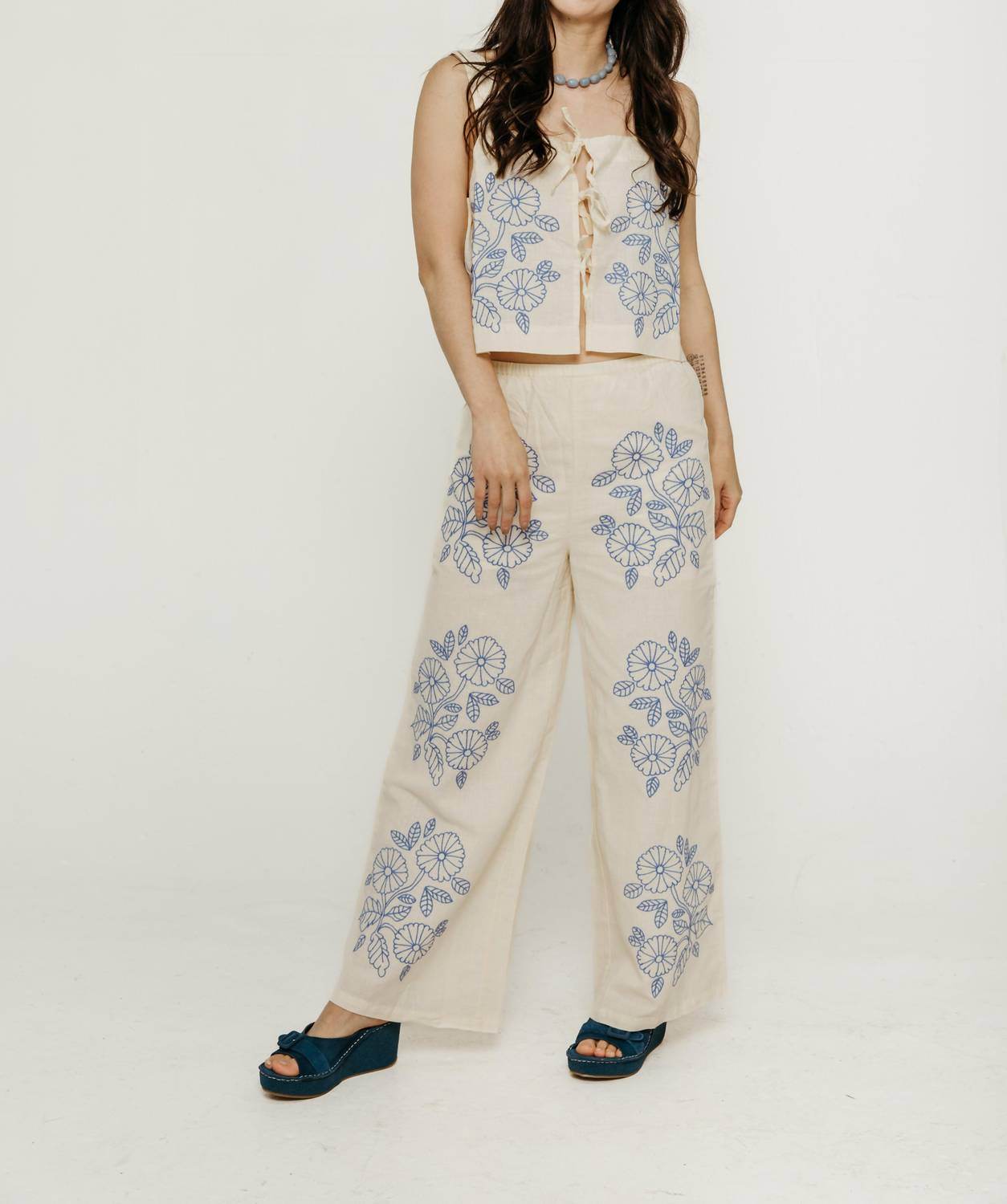 The Tiny Big Sister - Embroidered Top - Rack Hunt -