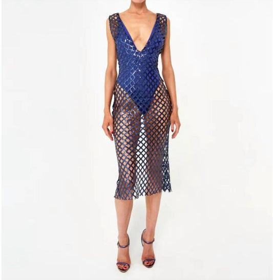 Sequin Midi Dress