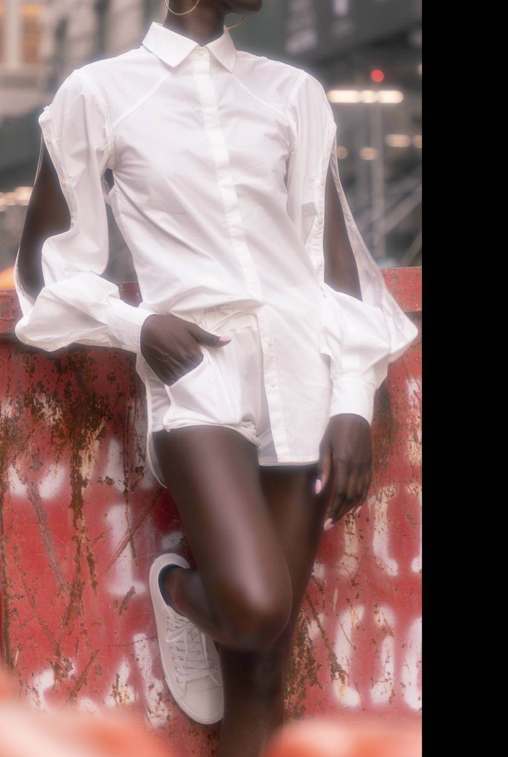 The Athletic Side Of Us - Anne Detachable Back Shirt - Rack Hunt -