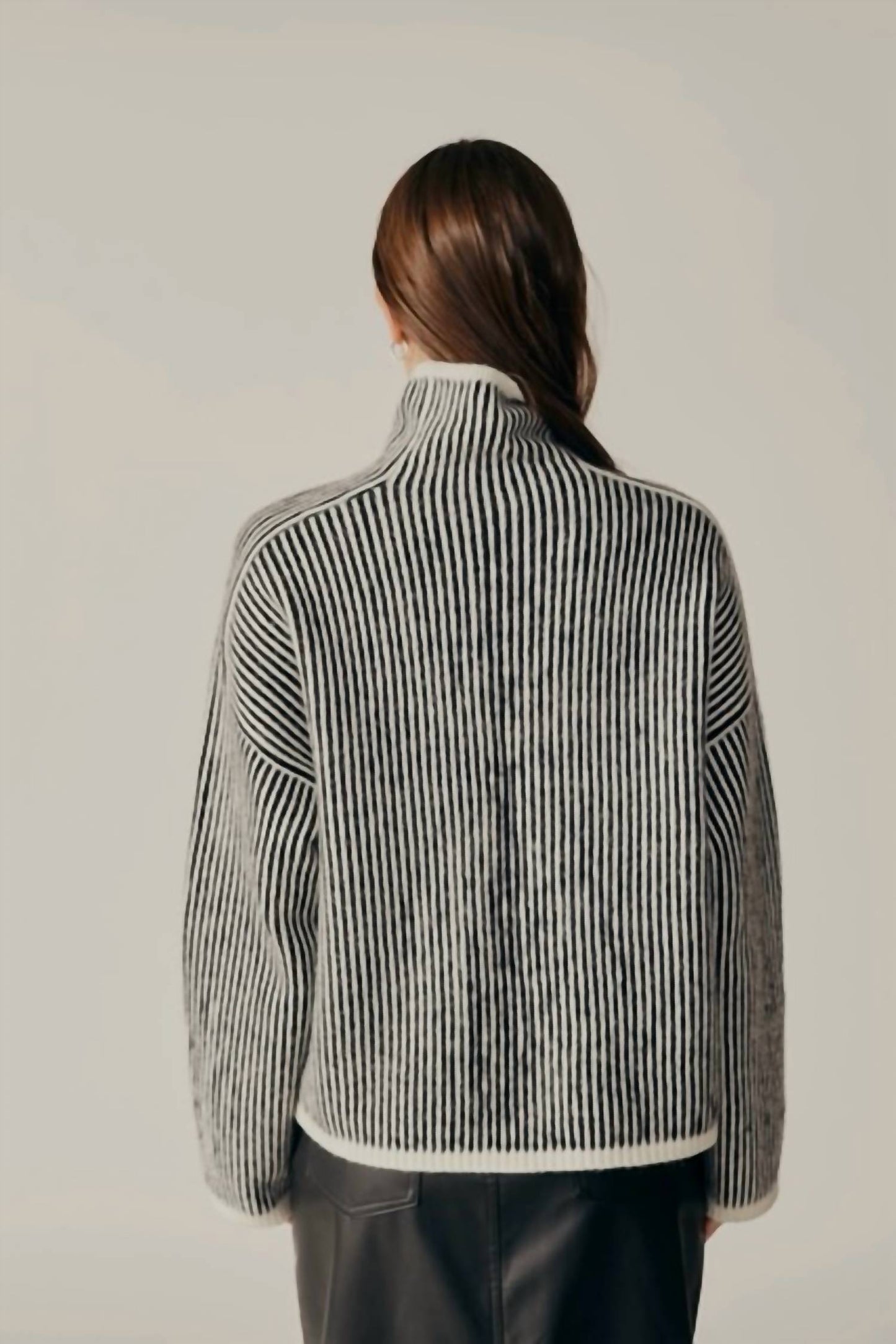 Geranium Turtleneck Sweater