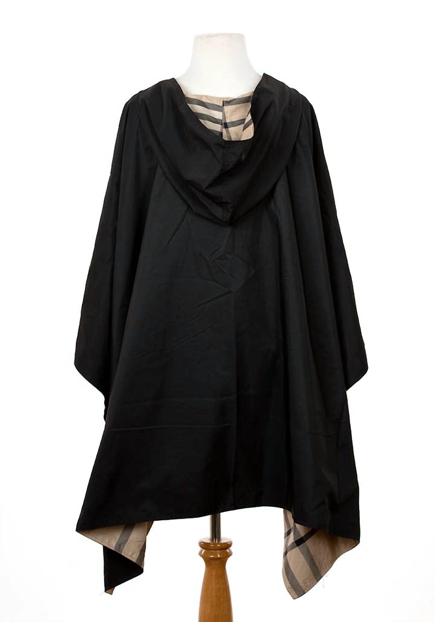 Plaid Rain Poncho
