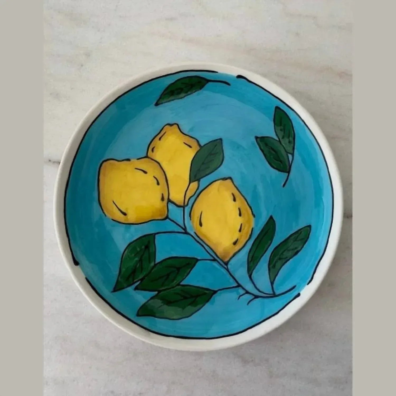 Always Amalfi - Amalfi Lemon Dinner Plate - Rack Hunt