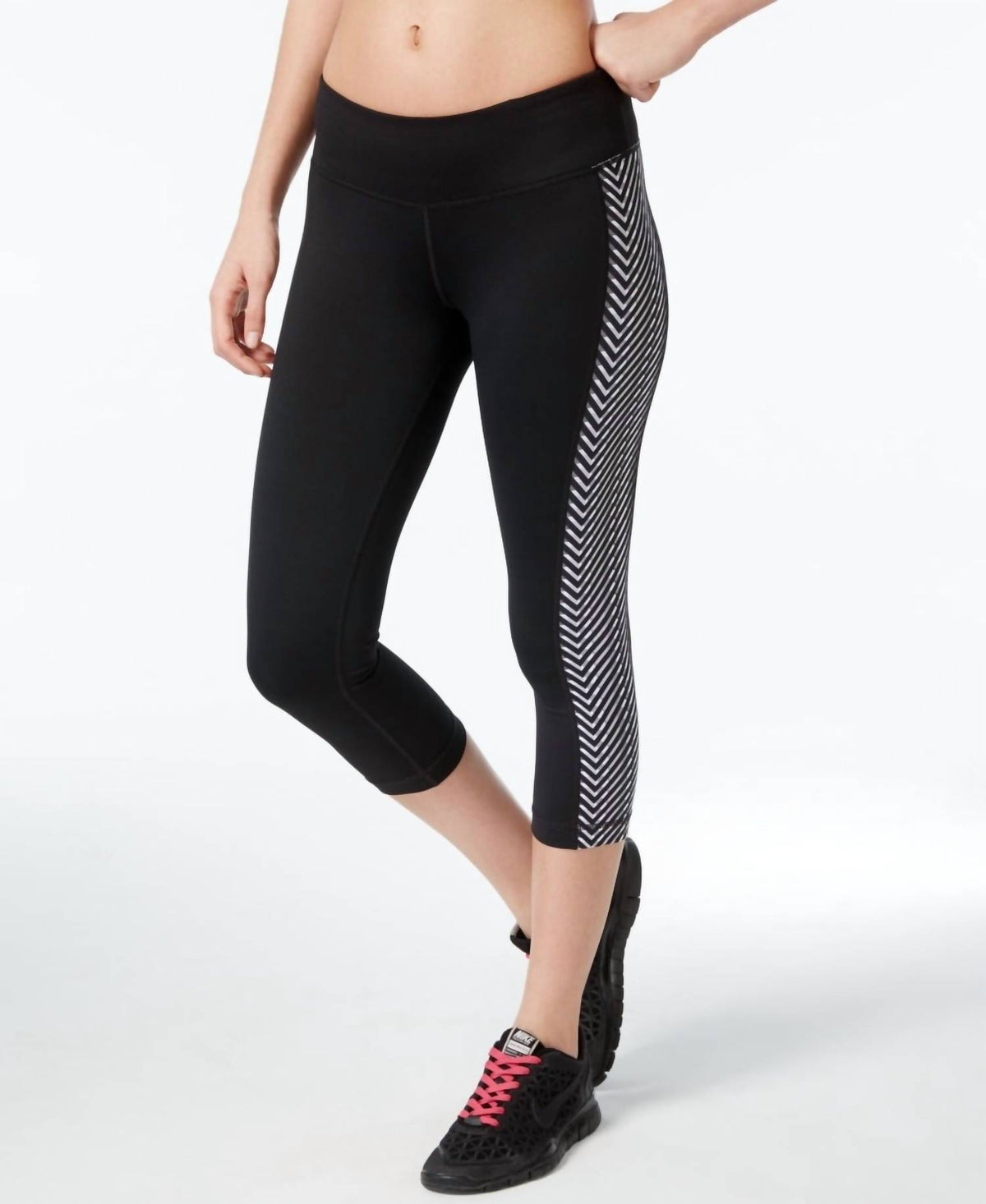 Women's Colorblocked Cropped Leggings