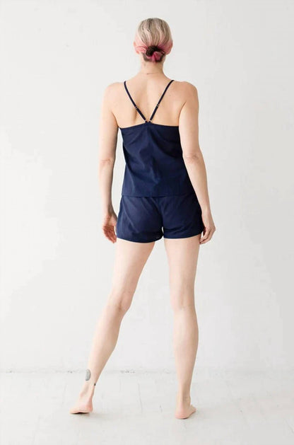 Woven V-back Tank