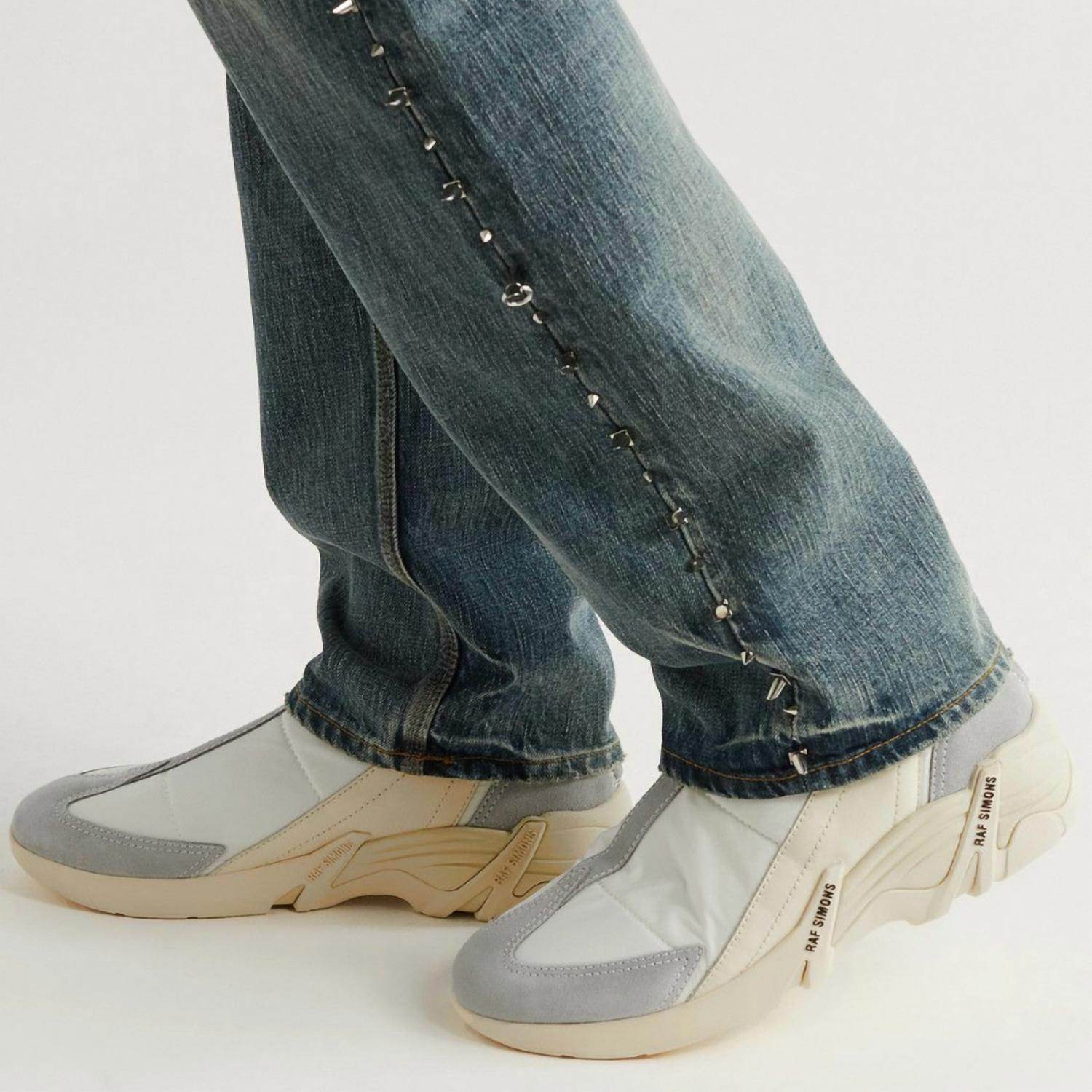 Raf Simons - Men's Cylon 22 Quilted Nylon Leather Boot - Rack Hunt -