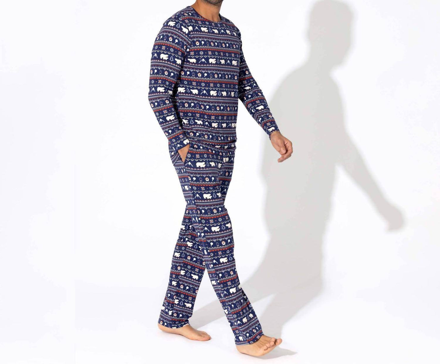Bellabu Bear - Men's Pajama Set - Rack Hunt -