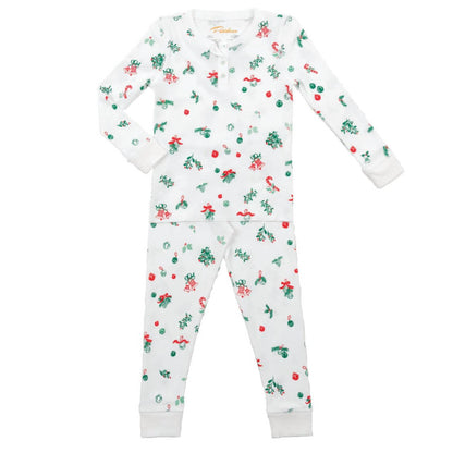 Kid's Jingle Bells Christmas Holiday Pajamas