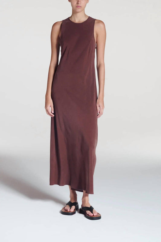 Valencia Silk Maxi Dress