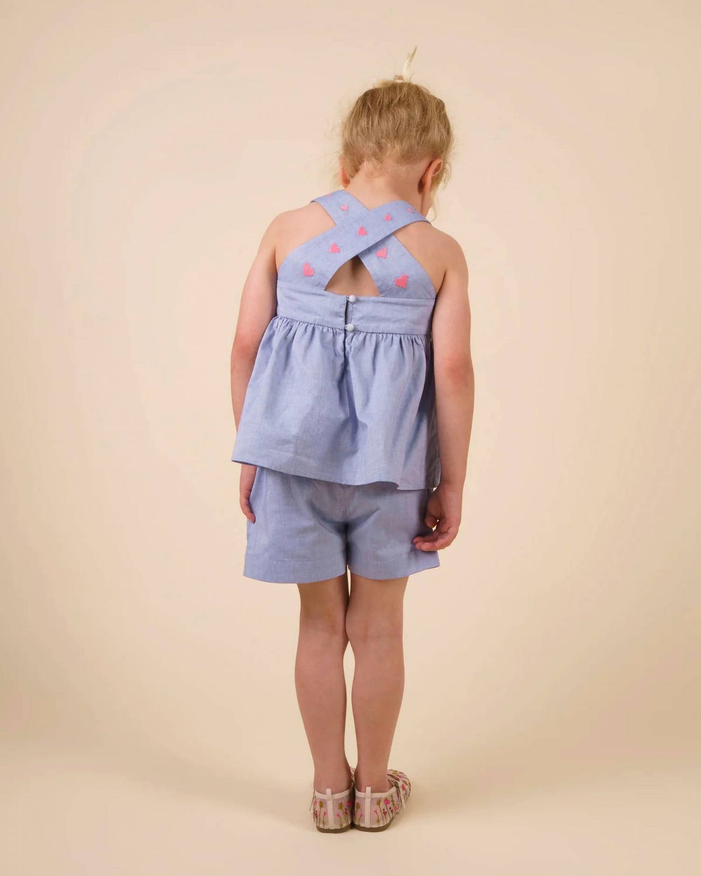 Roman Chambray Shorts